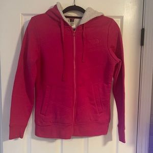 North Face Sherpa lined hoodie